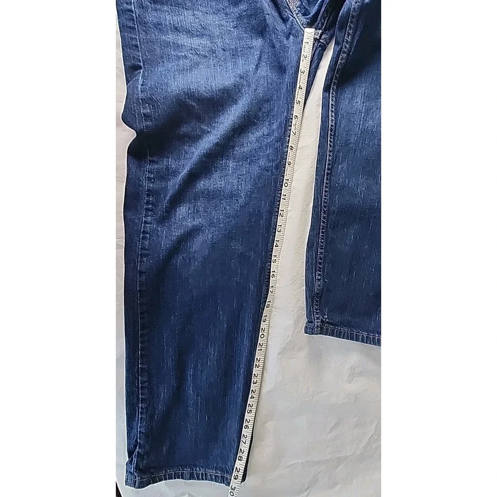 Levi's 505 Blue Jeans Men's 38x30 Straight Dark Wash‎ Retro Classic Western EUC